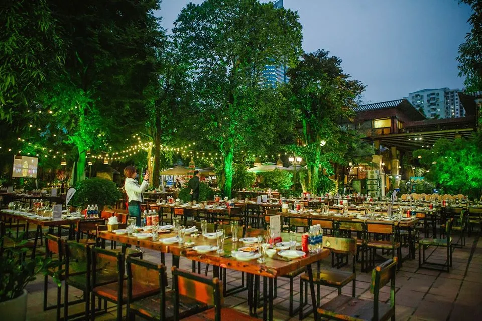 Không gian thoáng đãng, gần gũi thiên nhiên